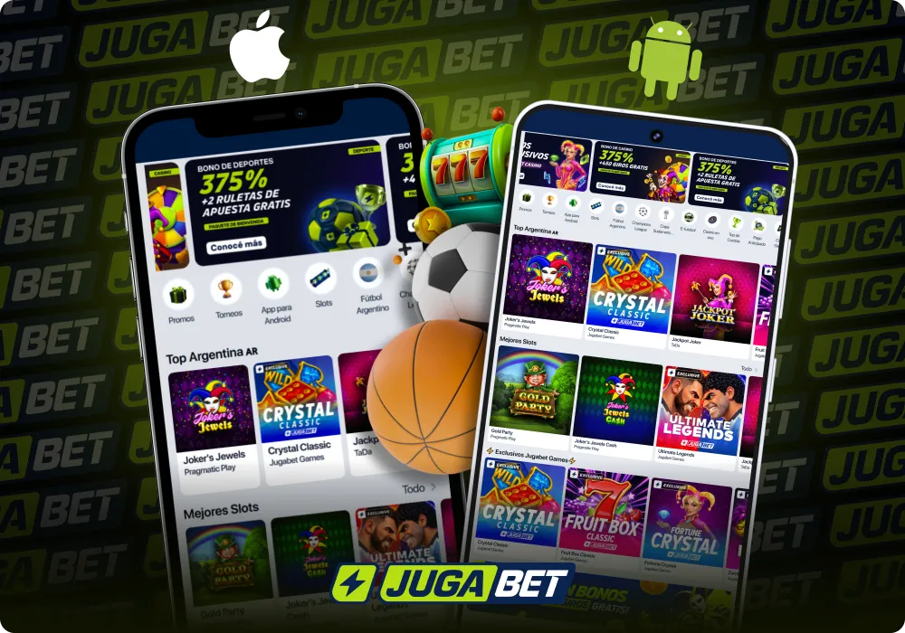 Jugabet Argentina para Android y iPhone con Casino y Apuestas