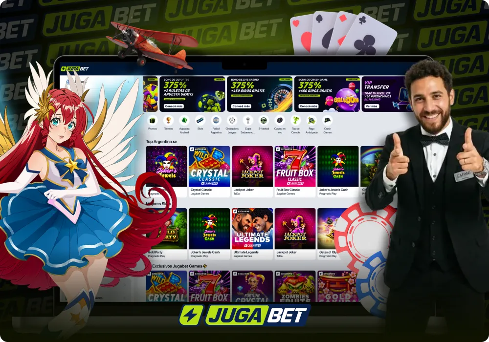 Juegos de Casino en Jugabet Argentina con Slots y Mesas en Vivo